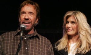 Chuck Norris & wife Gena